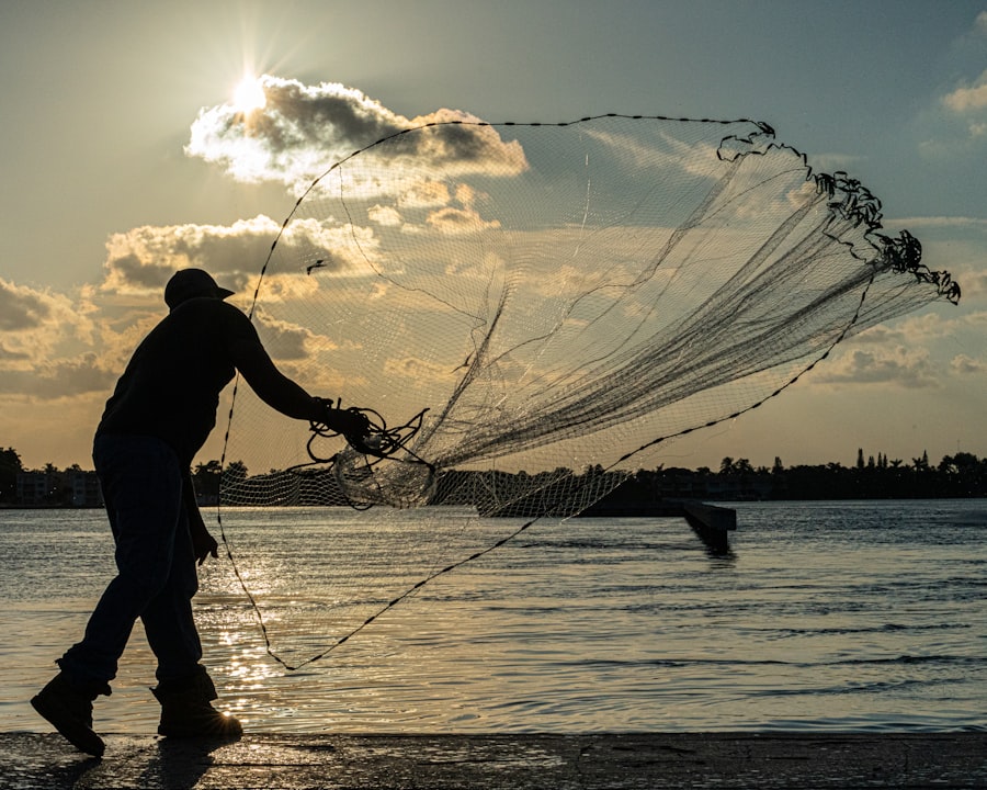 fishing net
