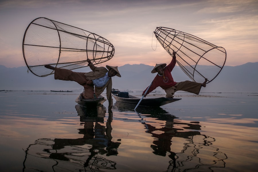 Photo traditional fishing
