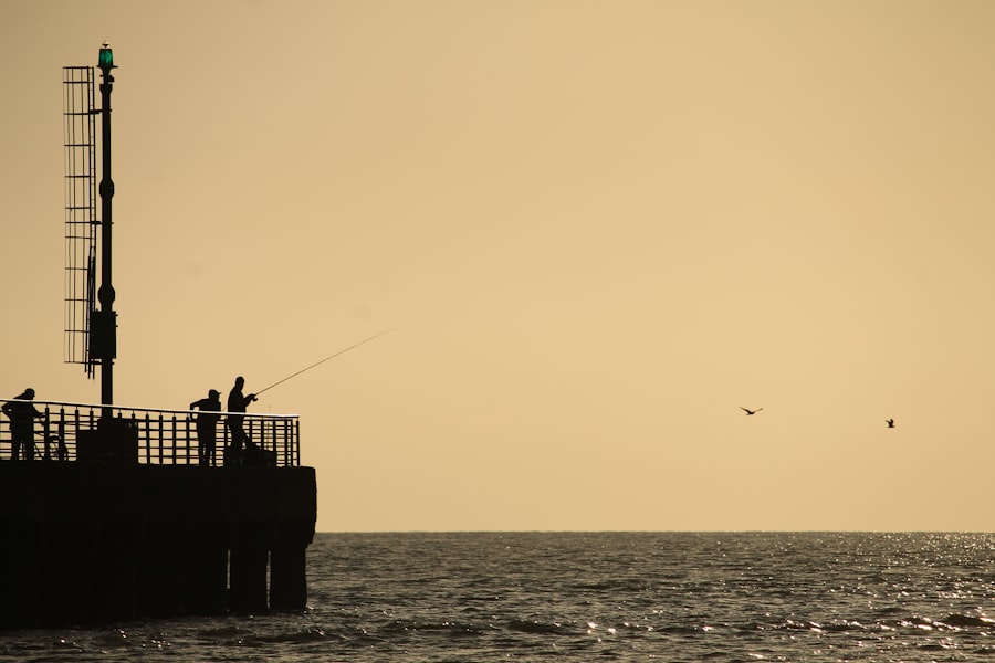 marine sports fishing in the sea