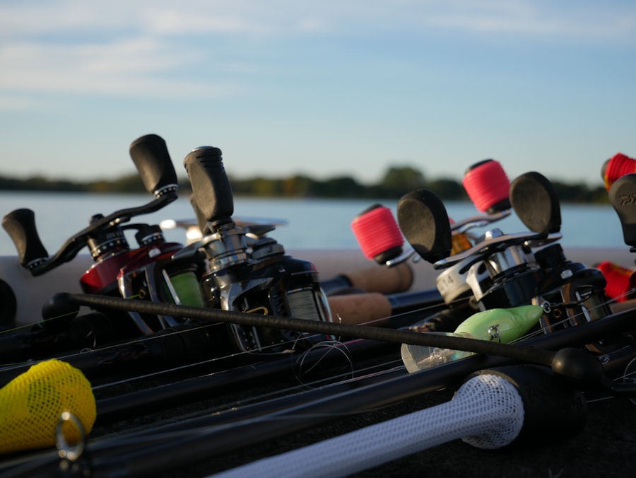 Photo fishing reel