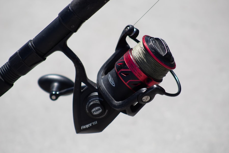 fishing rod reel