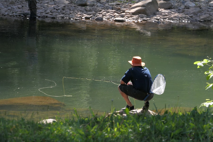 Photo trout fishing