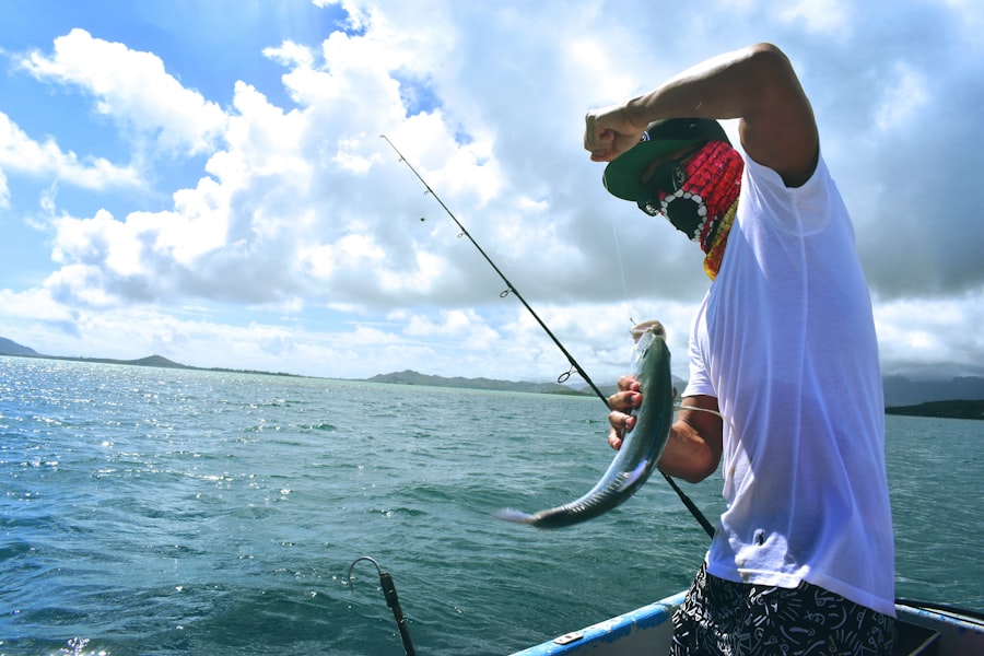 Photo sargo fishing