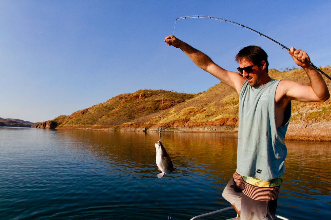 Photo fishing weight