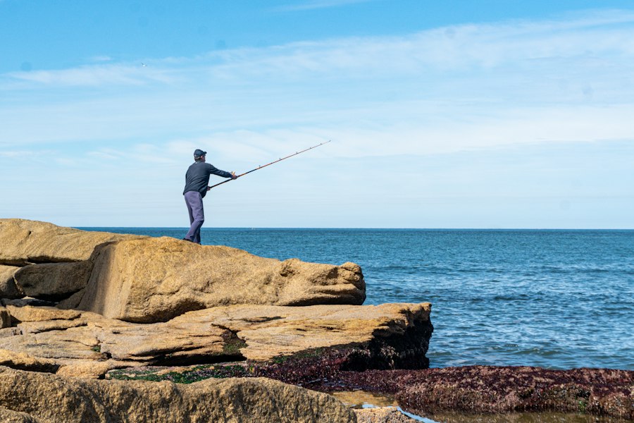 fishing offshore